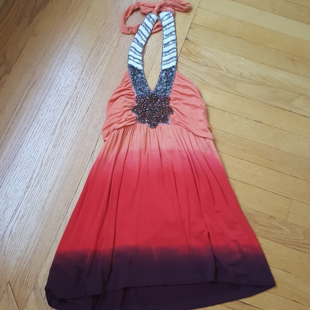 Boston Proper beaded halter